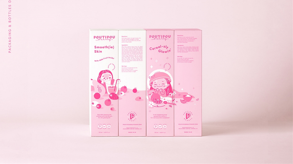粉粉嫩嫩的包装设计案例分享，老夫的少女心都有了！