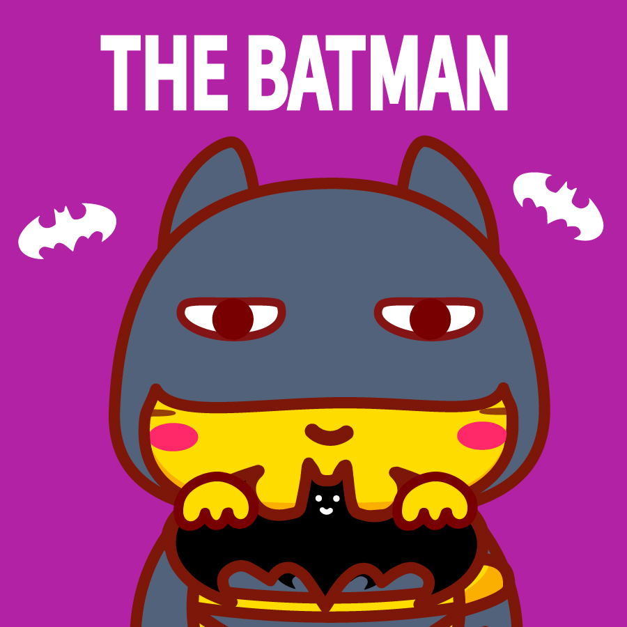 “蝙蝠喵侠”也有为人不知的表情丰富的一面