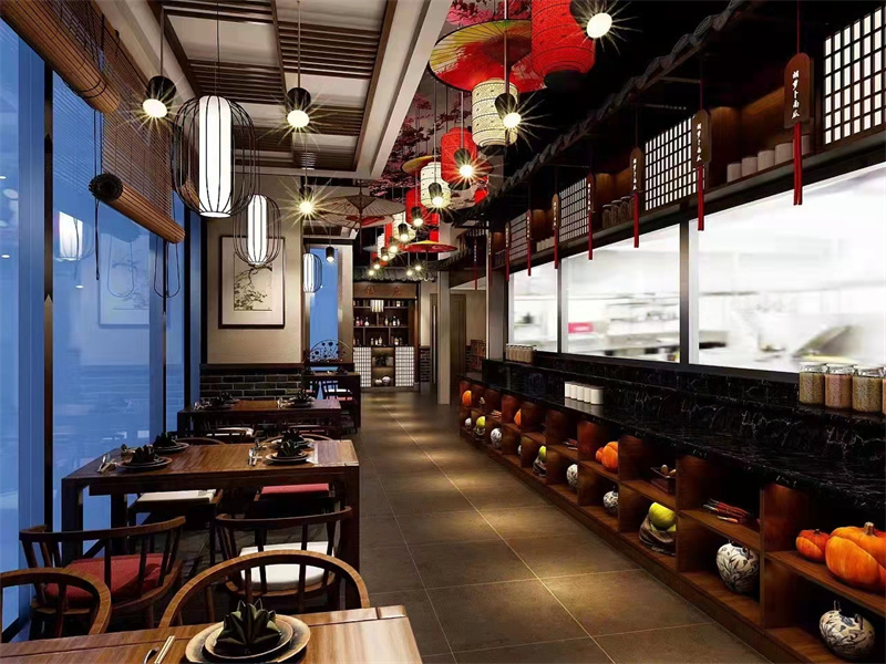 成都餐饮装修设计中式餐厅设计餐饮空间设计案例分享 Cnd设计网中国设计网络首选品牌