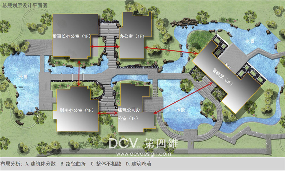 渭南-信达地产售楼部室内外装修设计