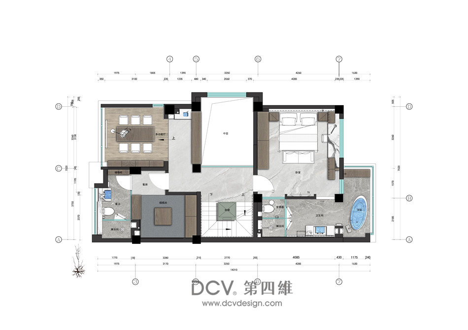 西安-临潼 · 绿地骊山花城花园洋房室内外装修设计