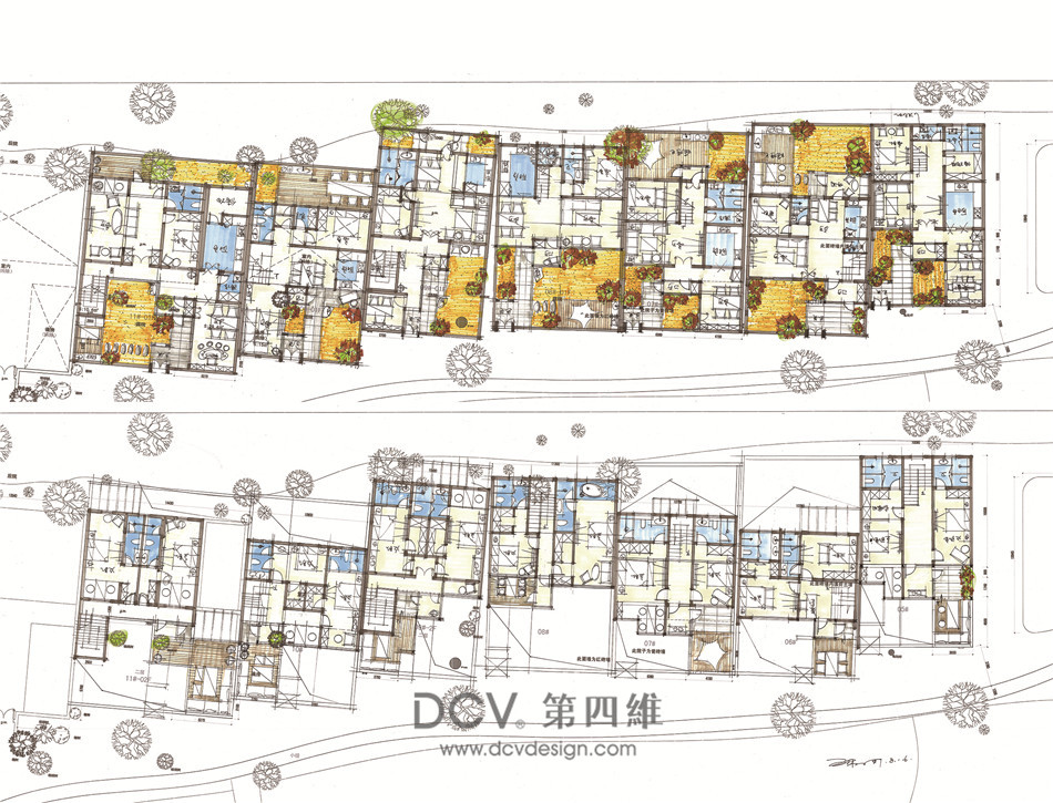 西安-蓝田 · 揽月谷乡村民宿改造建筑&景观设计