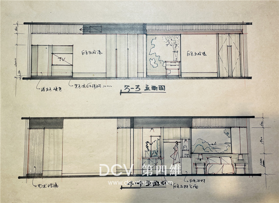 渭南-信达地产售楼部室内外装修设计