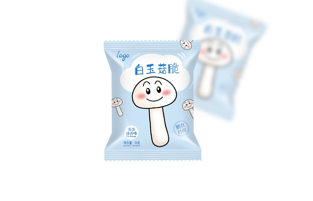 食品包裝——果蔬脆片之白玉菇