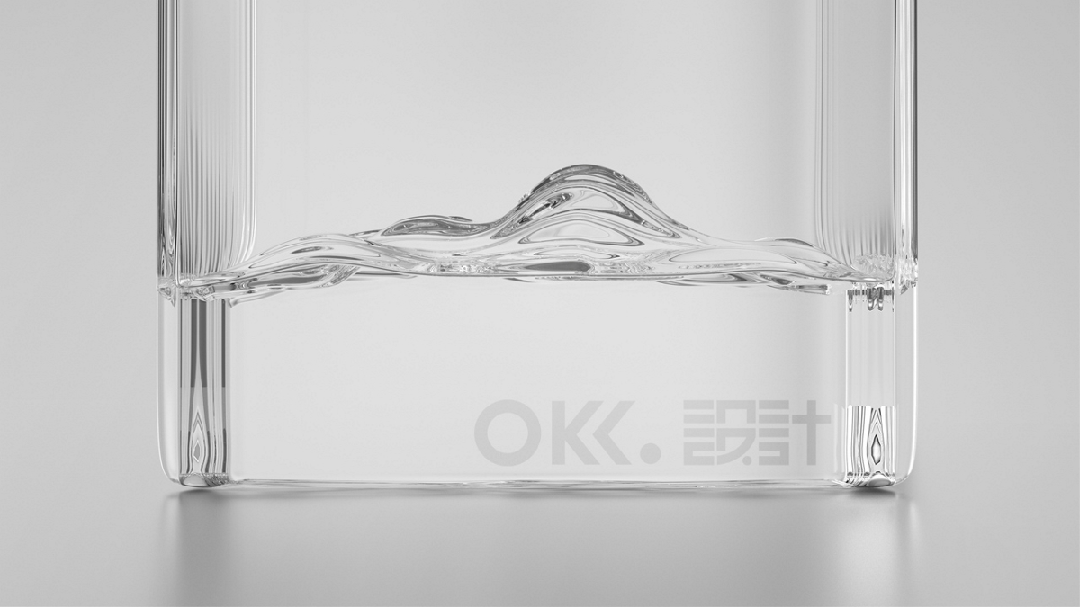 OKK设计-简约风白酒包装设计：读白酱酒