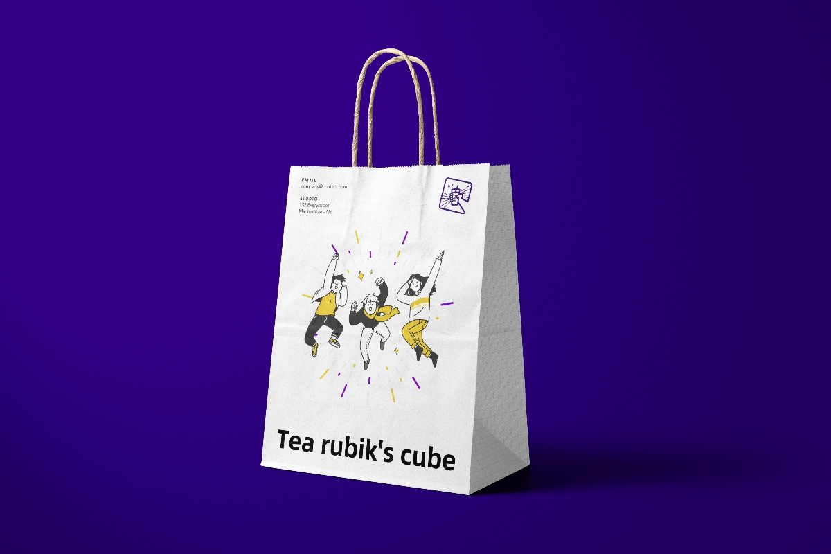 Tea rubiks cube茶魔方 品牌設(shè)計(jì)