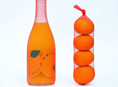 柑橘汁簡單而堅固的包裝設計