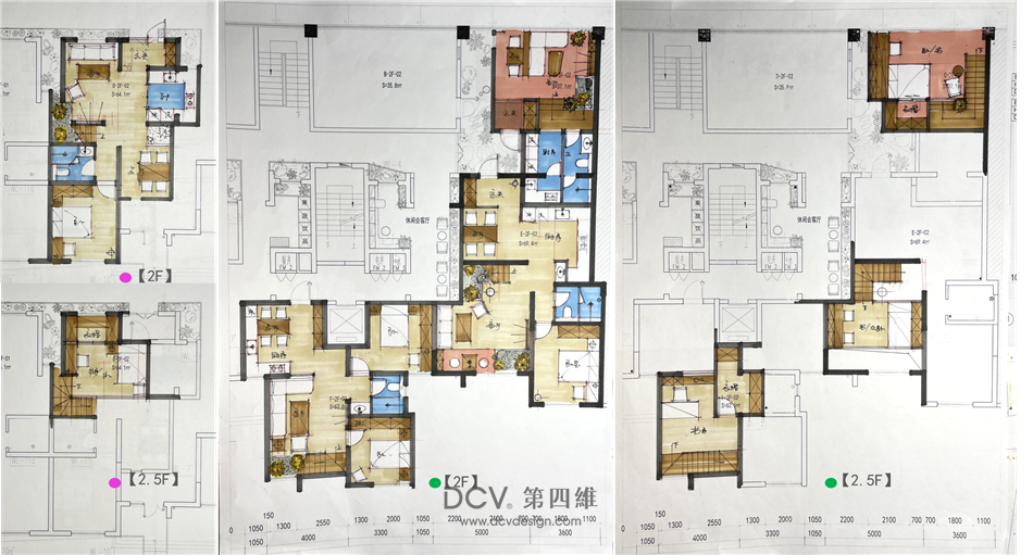 渭南-信達現代城商業改住宅室內外裝修設計