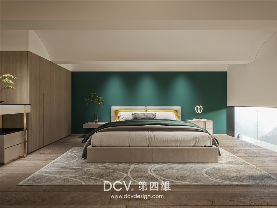 渭南-信达现代城商业改住宅室内外装修设计