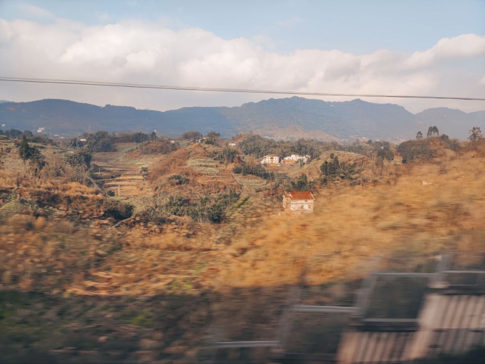 秋日回家的風景