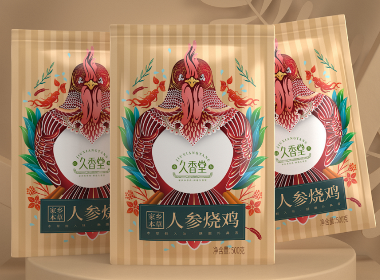 久香堂燒雞—徐桂亮品牌設計