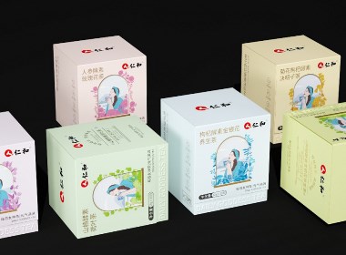 仁和集團花茶包裝設計【圣智揚包裝設計】