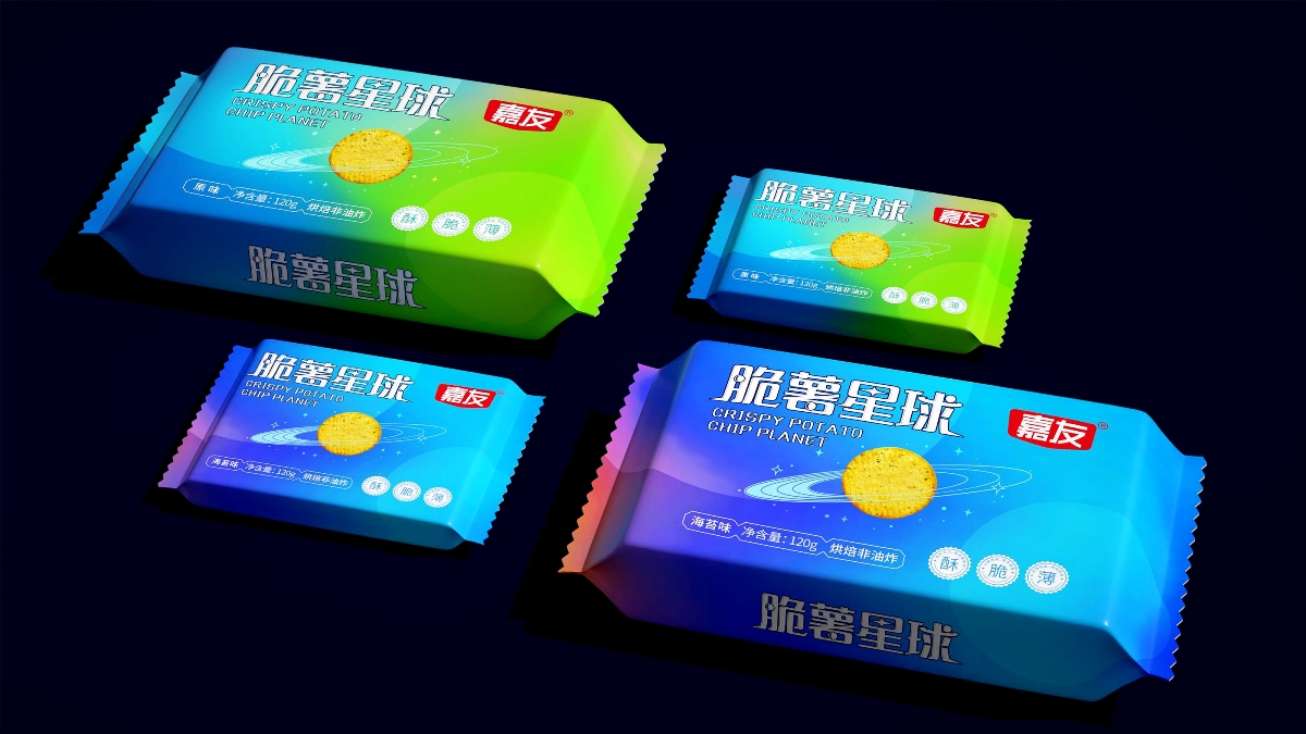 广东嘉友食品饼干系列产品包装策划设计【圣智扬包装设计】