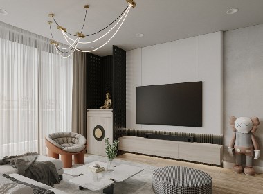  浅色系公寓设计 简单的设计才最高级