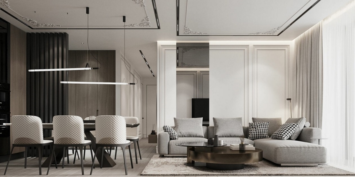 高级灰色系公寓设计 至素至简，气质非凡