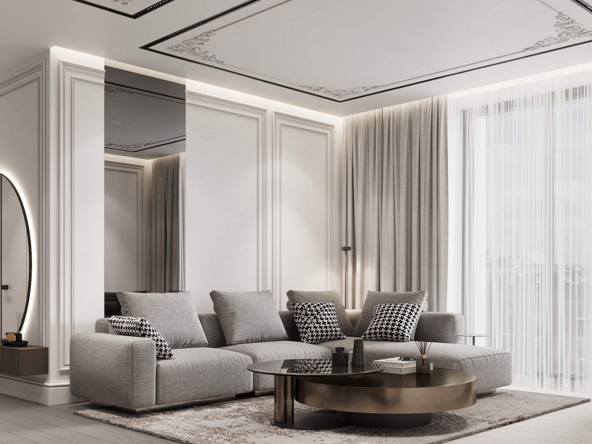 高级灰色系公寓设计 至素至简，气质非凡