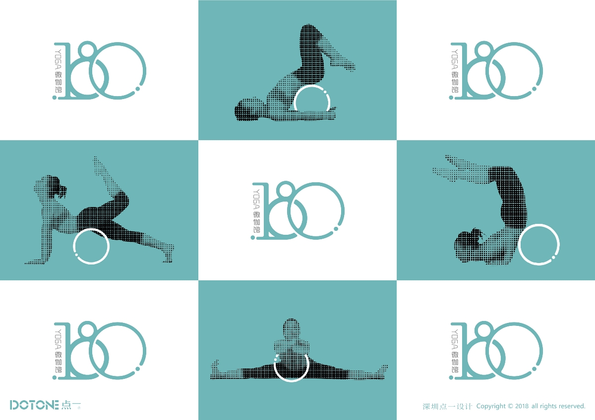 点一案例 | 180瑜伽 品牌设计