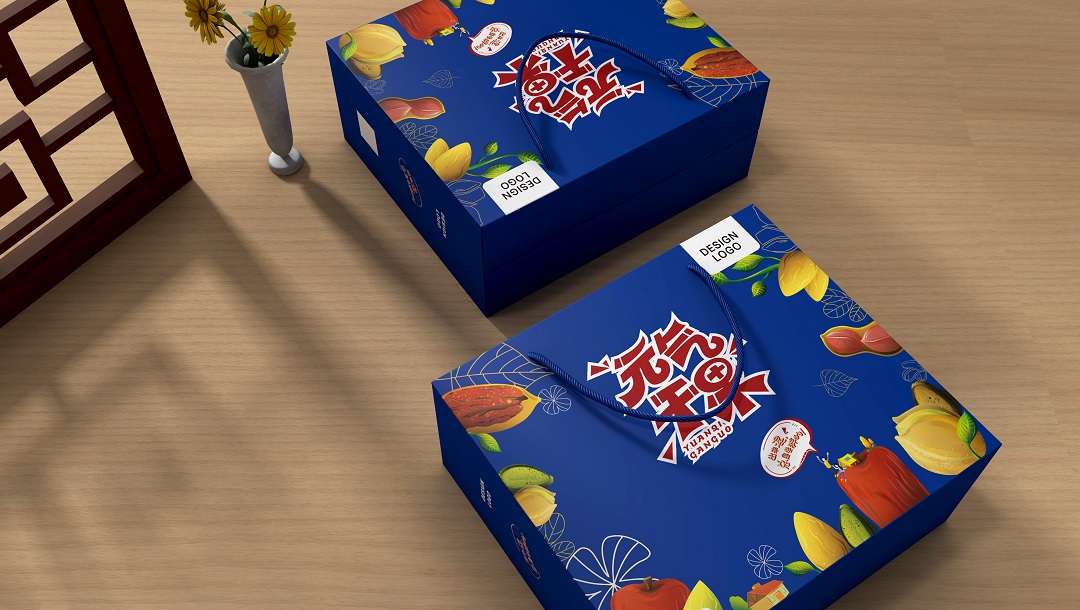 “元气干果”干果礼盒包装设计