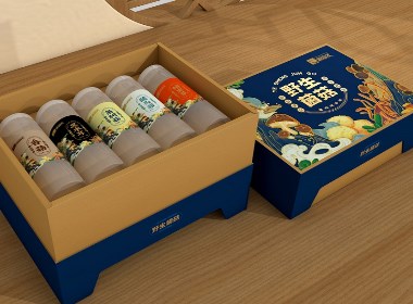 “野生菌菇”礼盒包装设计