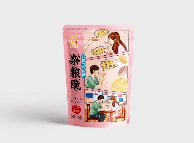 雜糧鍋巴包裝設計
