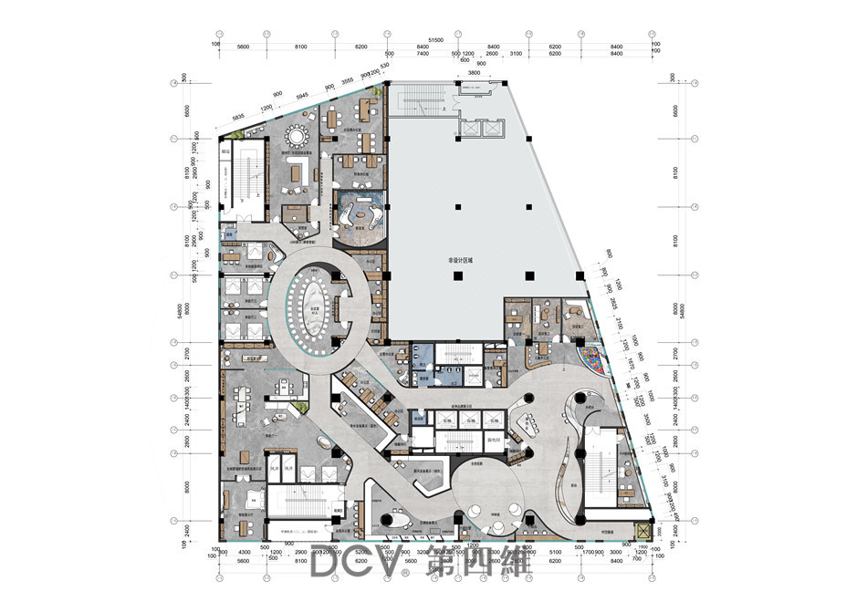 榆林-十三巢艺术家居展厅室内外装修设计