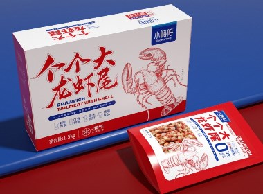 小嗨阳—龙虾尾x一棵树品牌∣ 创意包装设计