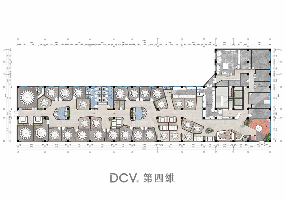 延安-大自然火锅餐厅室内外装修设计(七里铺店)