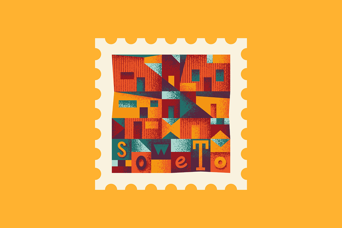 邮票插画设计欣赏
