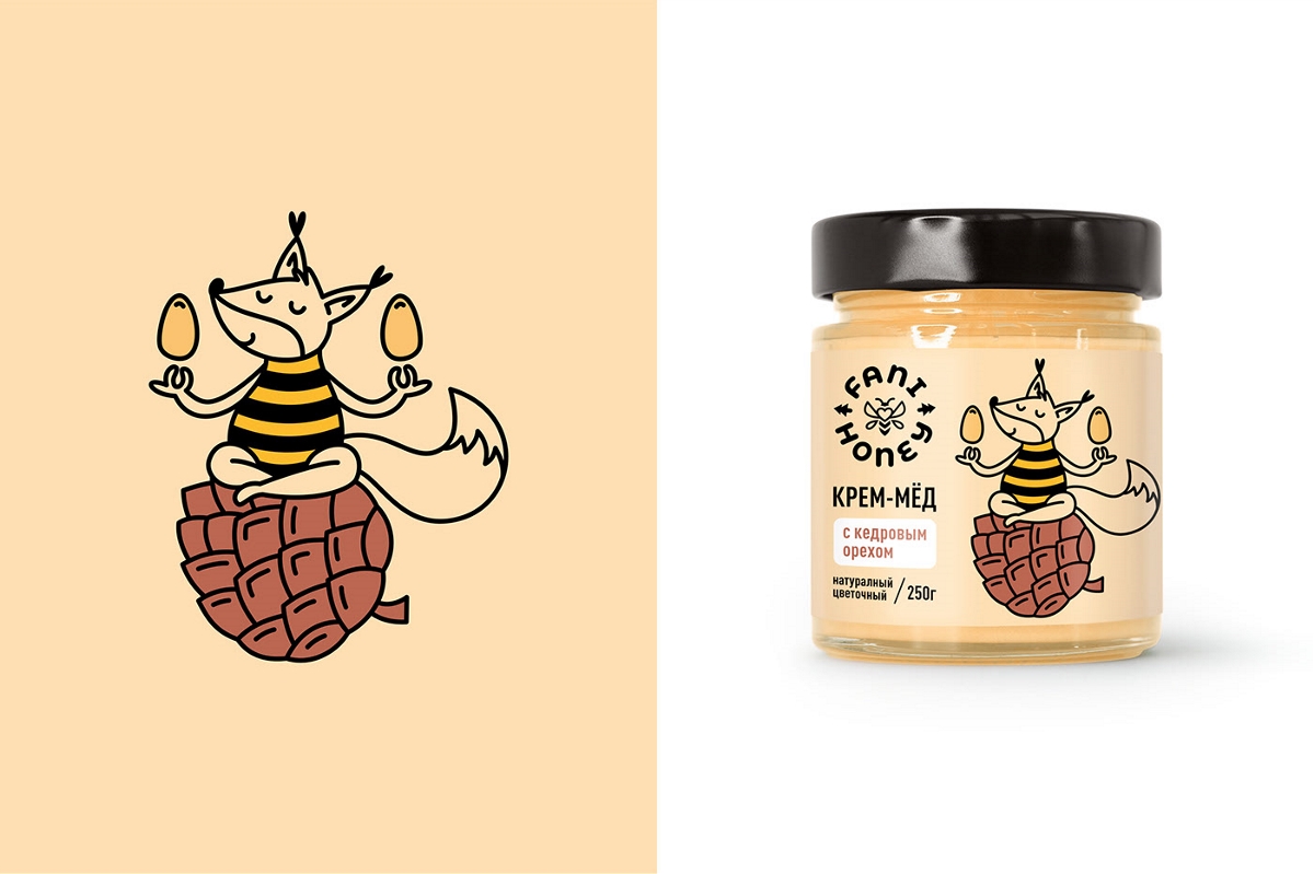 蜂蜜及蜂蜜的周边产品包装设计欣赏