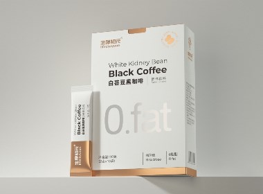 保健品包装设计白芸豆黑咖啡固体饮料包装设计