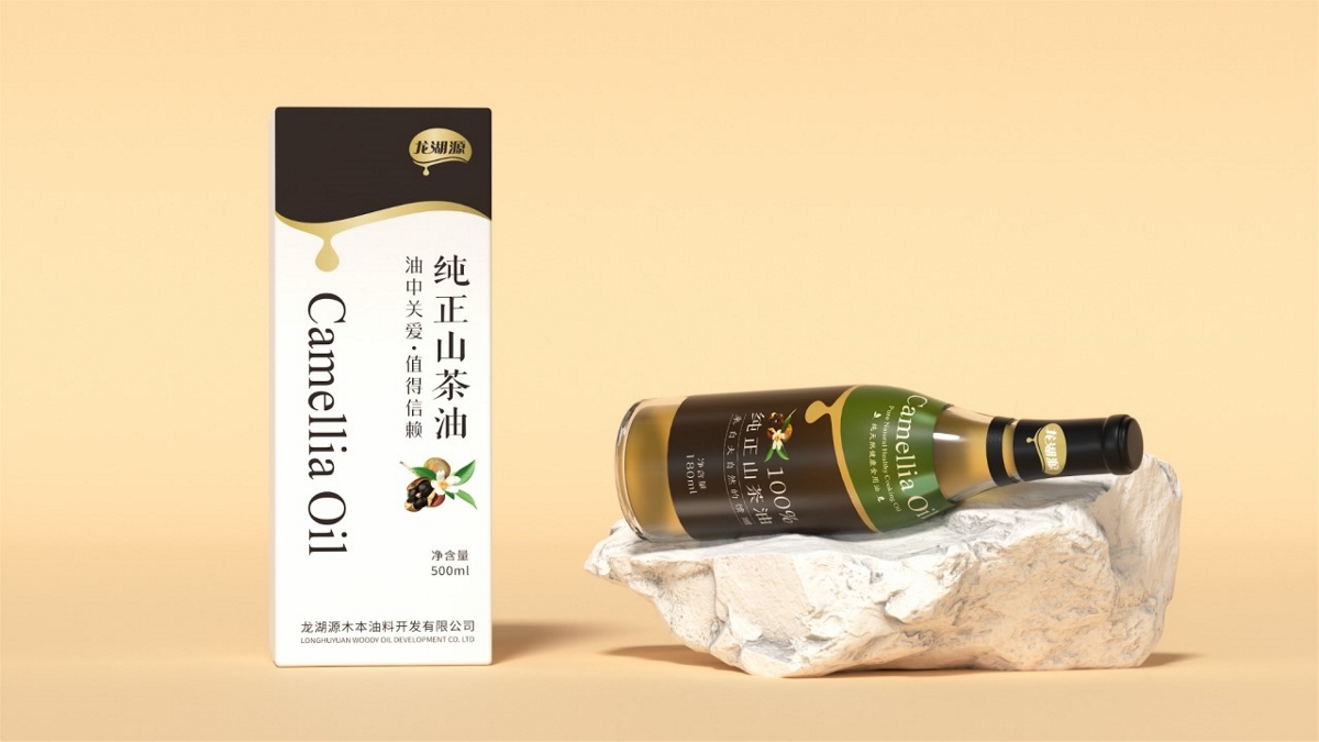 春風(fēng)化雨項(xiàng)目案例：龍湖源食用油品牌形象與包裝設(shè)計(jì)