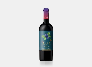 蓝莓酒包装设计