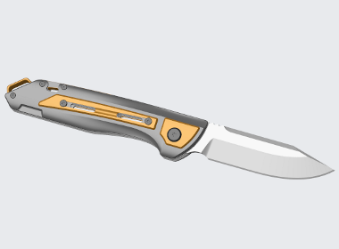 户外刀设计  折叠刀设计  刀具设计