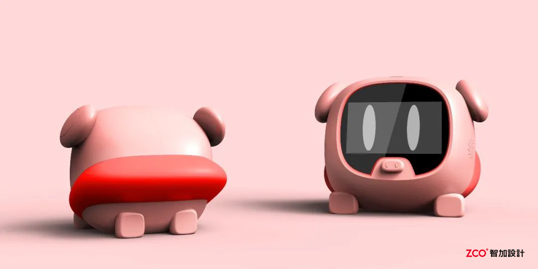 智加设计 | 猪猪陪伴机器人