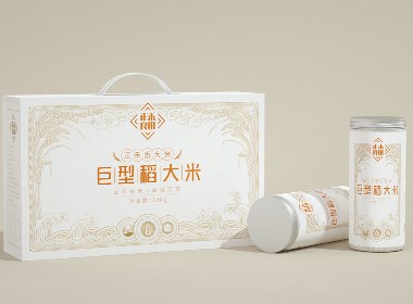 正禾農業大米包裝設計-高端禮盒包裝設計【圣智揚包裝設計】