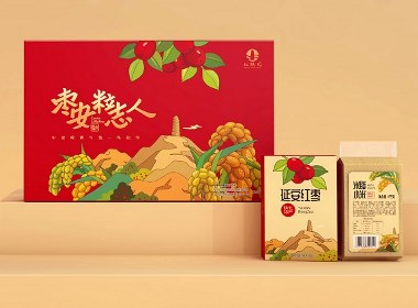 红陕闪·小米礼盒包装设计
