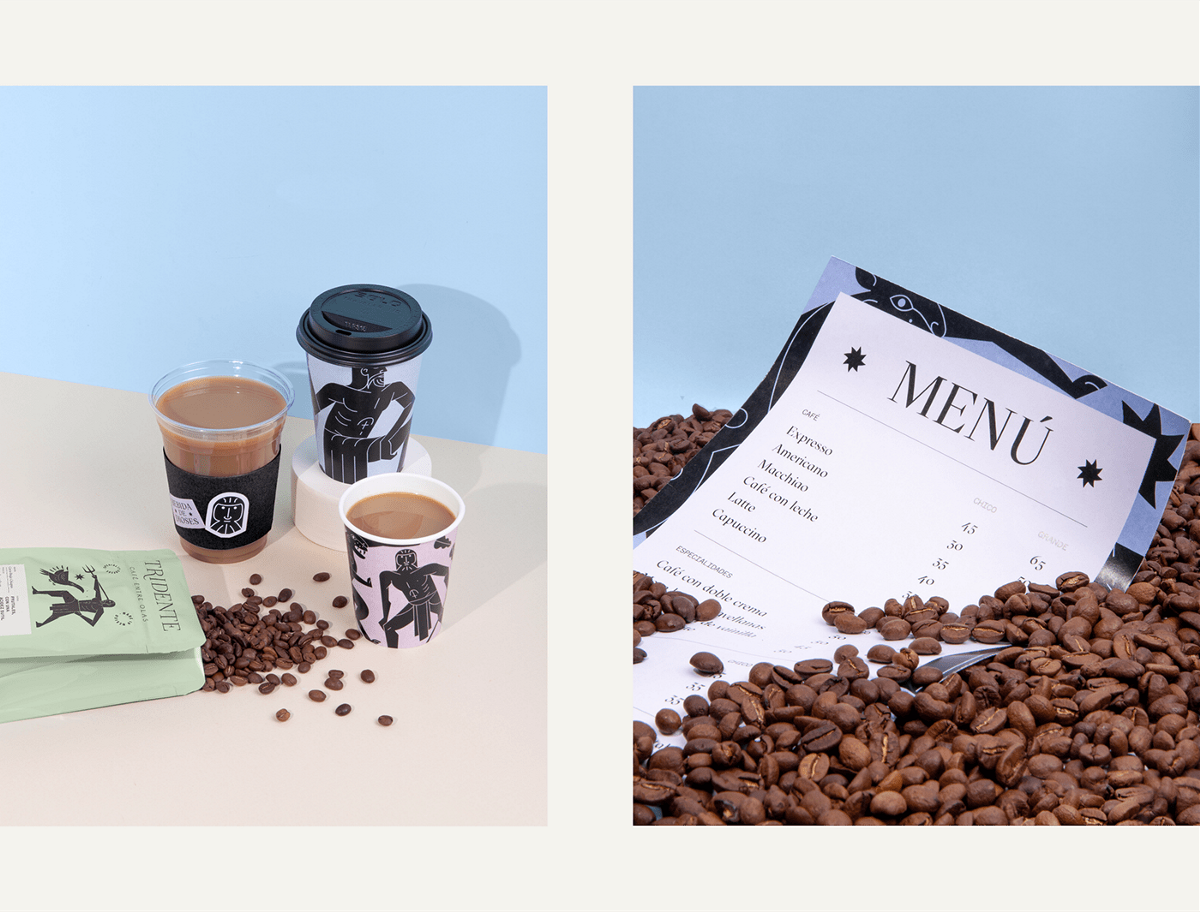 ​有趣的咖啡品牌视觉设计欣赏 | 剪影 插画 包装 | 优秀的设计值得我们学习