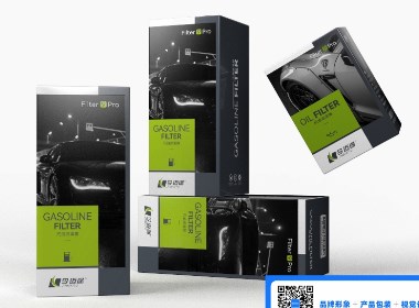 车载过滤系统滤清器包装设计-悟杰品牌视觉设计