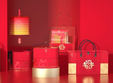 【方森园】新年年货礼盒包装设计——《年富亿年》
