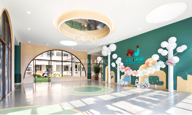 幼儿园完工实景-云景幼儿园-变色龙设计案例