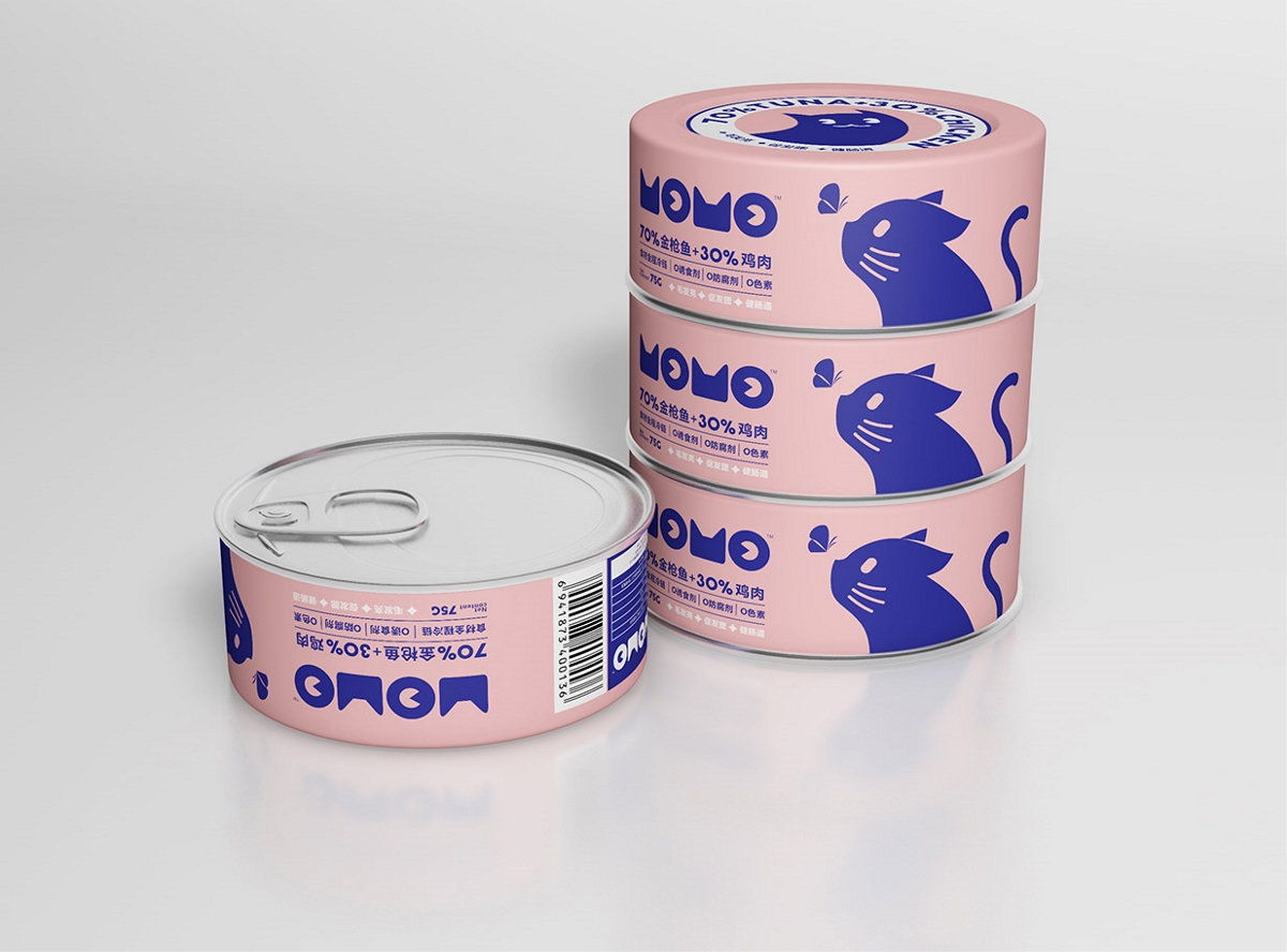 猫罐头包装设计