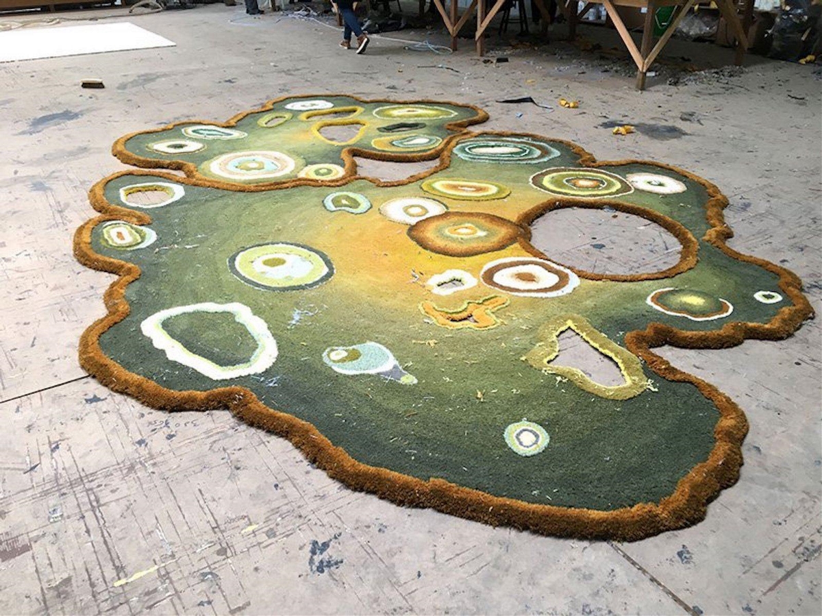 这种形状的地毯你有见过吗