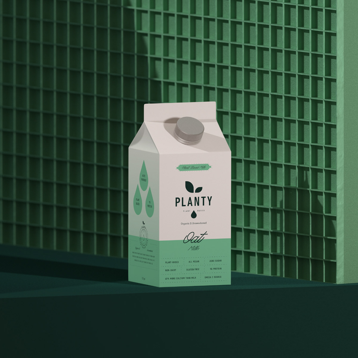  牛奶品牌标志设计和包装设计