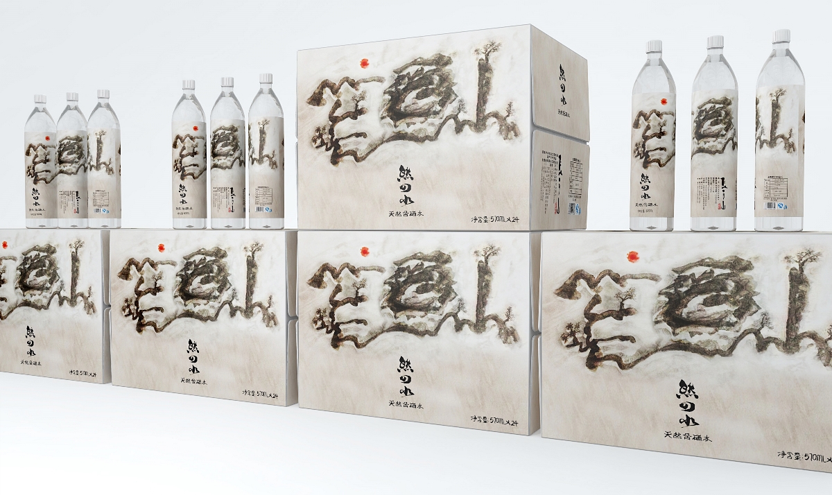 天然水品牌创意|天然含硒水包装设计