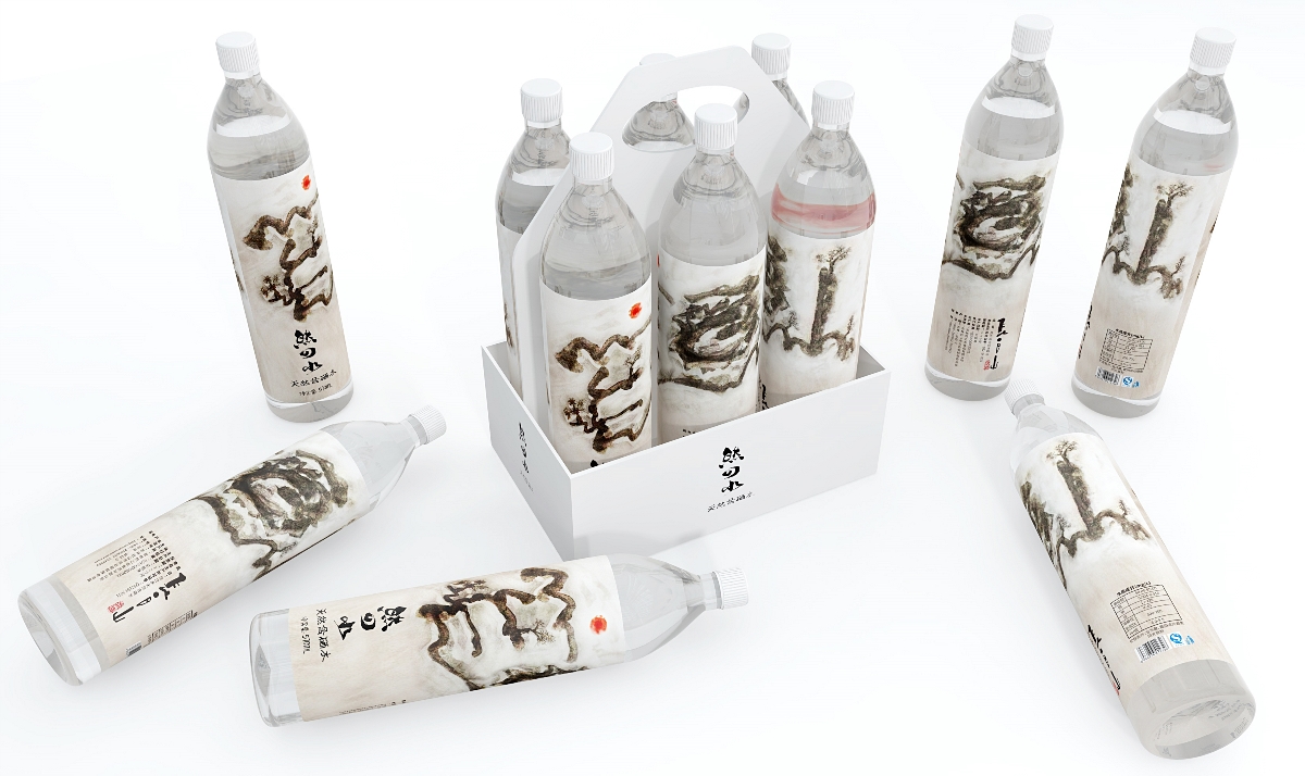 天然水品牌创意|天然含硒水包装设计