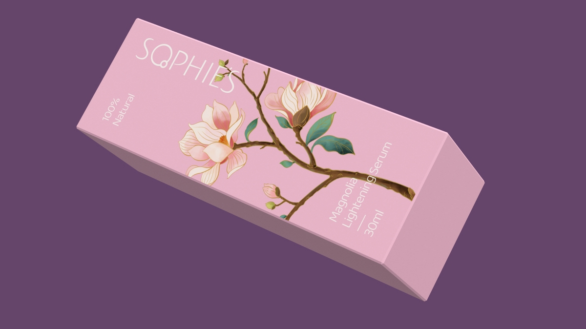 SOPHIE′S護(hù)膚品系列包裝設(shè)計(jì)