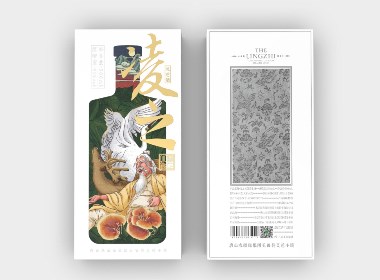 【氙品牌】凌之灵芝养生酒包装设计
