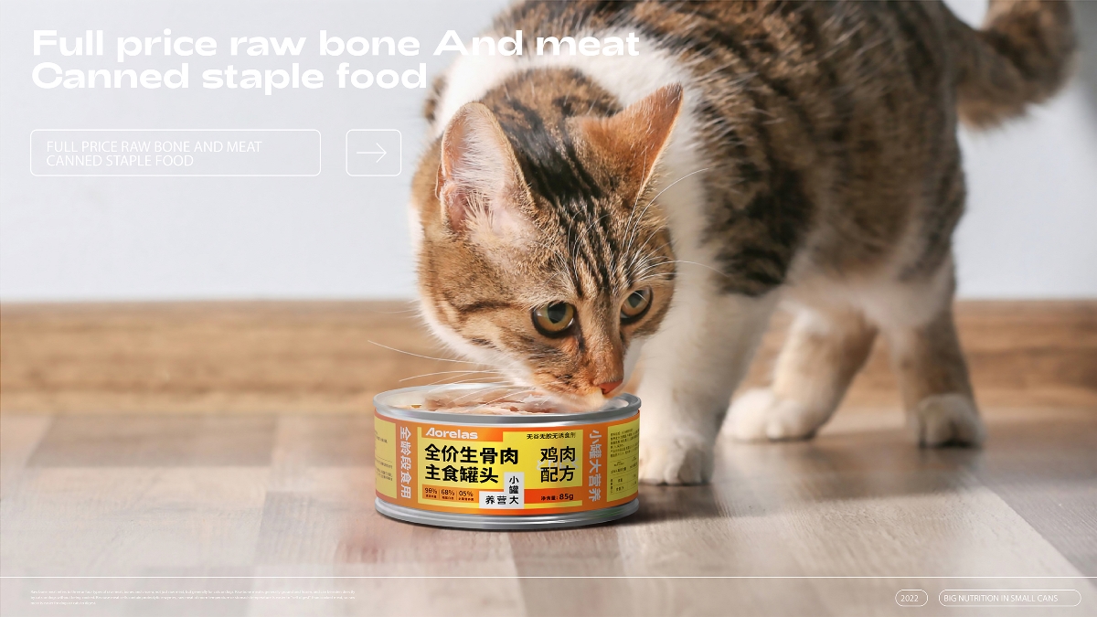 猫粮主食罐头包装全案设计/ LOGO/包装设计