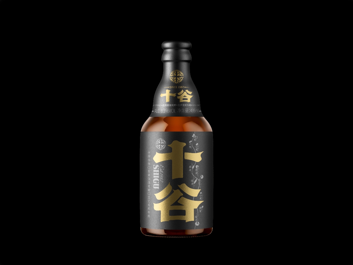 【氙品牌】十谷精酿原浆啤酒包装设计