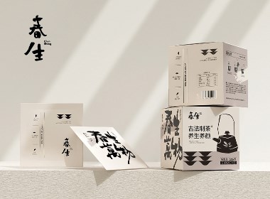 春生 | 新中式茶包裝設計